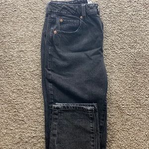 mom jeans from garage